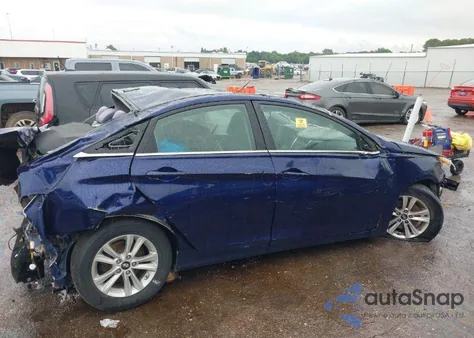 2013 Hyundai Sonata Gls from USA, damaged, VIN 5NPEB4AC1DH702532